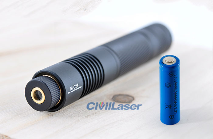 Mobile Operation Without External Power Supply 450nm 1W 1.6W Foucs Adjustable Blue Laser Module Dot